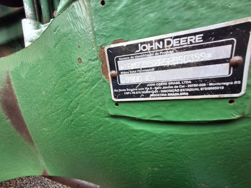 john deere trator 7715 cabinado diesel 1p manual 20097