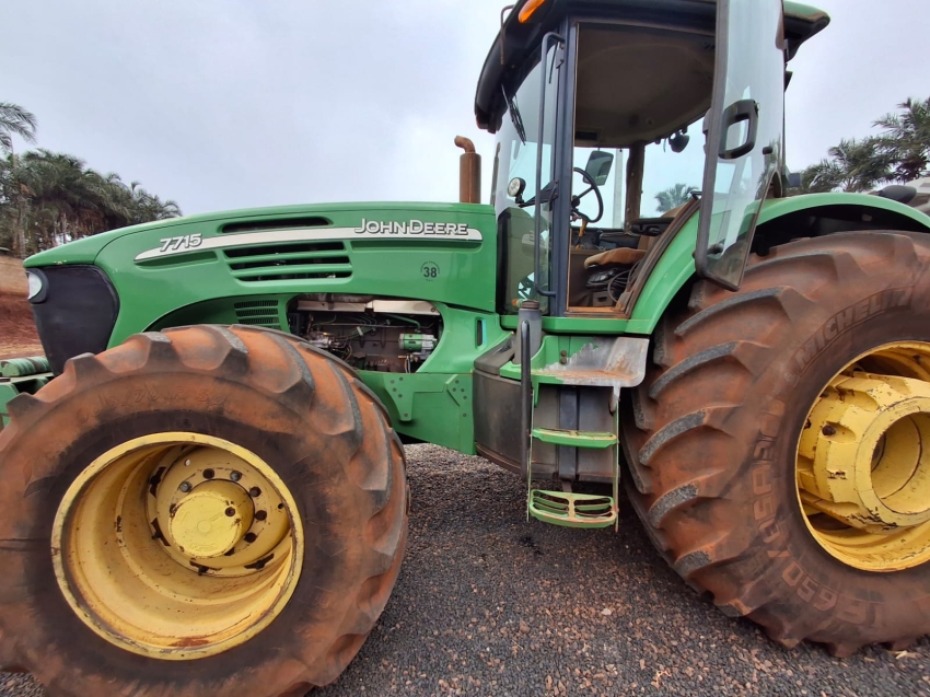 john deere trator 7715 cabinado diesel 1p manual 20091