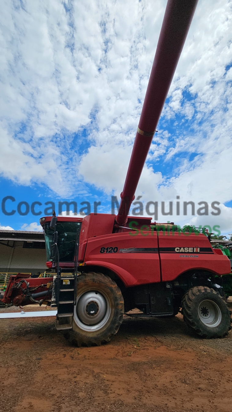 colheitadeira case 8120 axial
