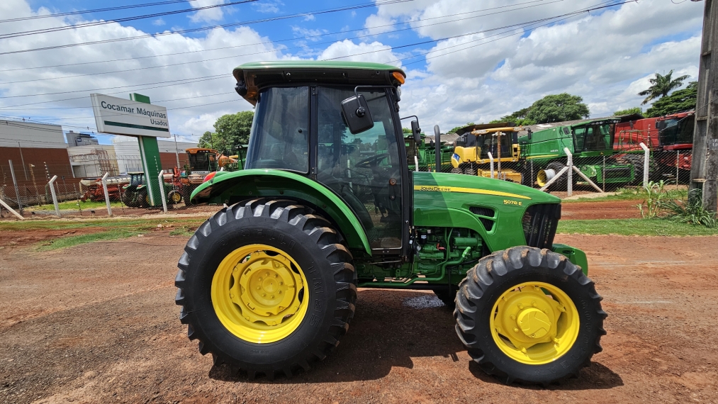 trator john deere 5078e ano 2017