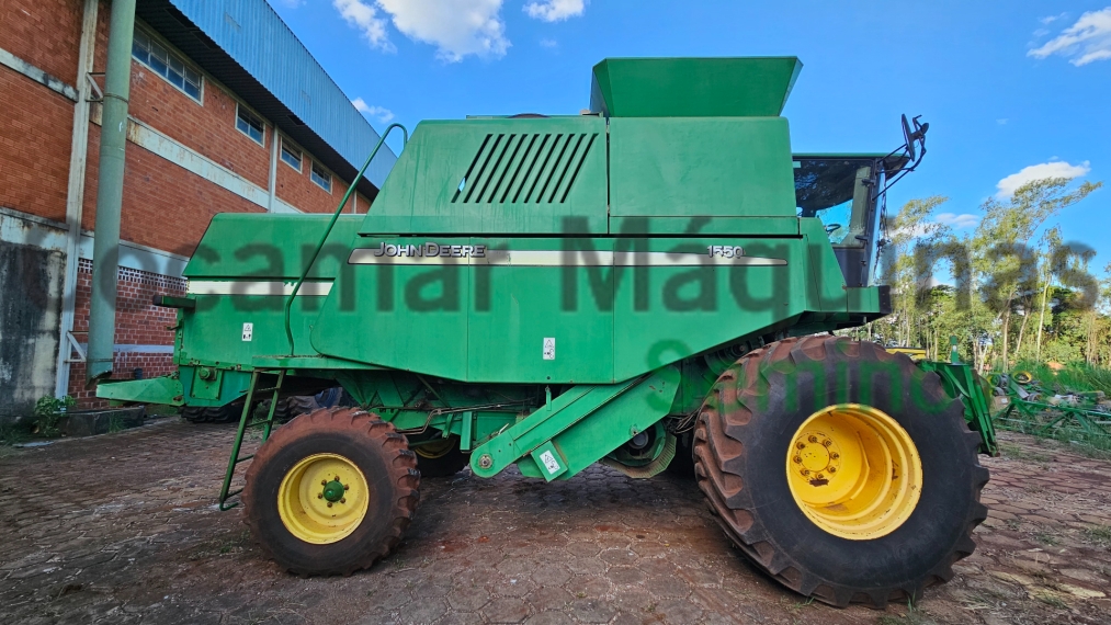 colheitadeira jd 1550 + plataforma de corte 622 ano 2004