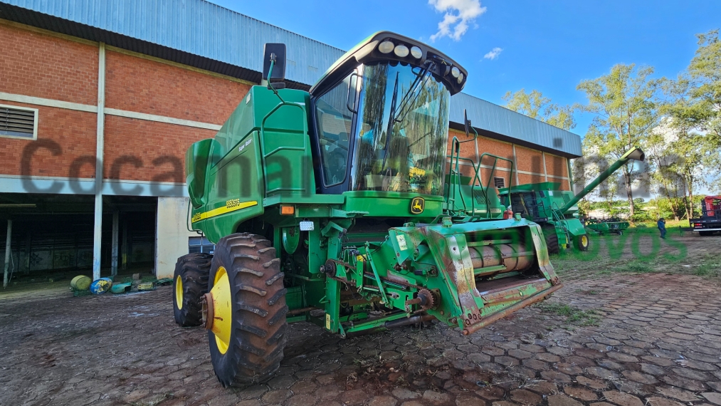 colheitadeira jd sts 9650 + plataforma de corte 630 ano 20071