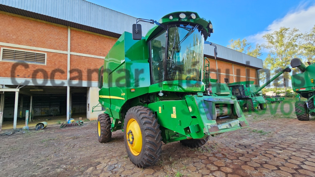 colheitadeira jd s430 + plataforma 620 ano 2019