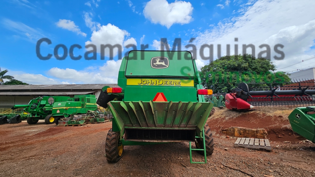 colheitadeira jd 1450 + plataforma de corte 316 ano 20041