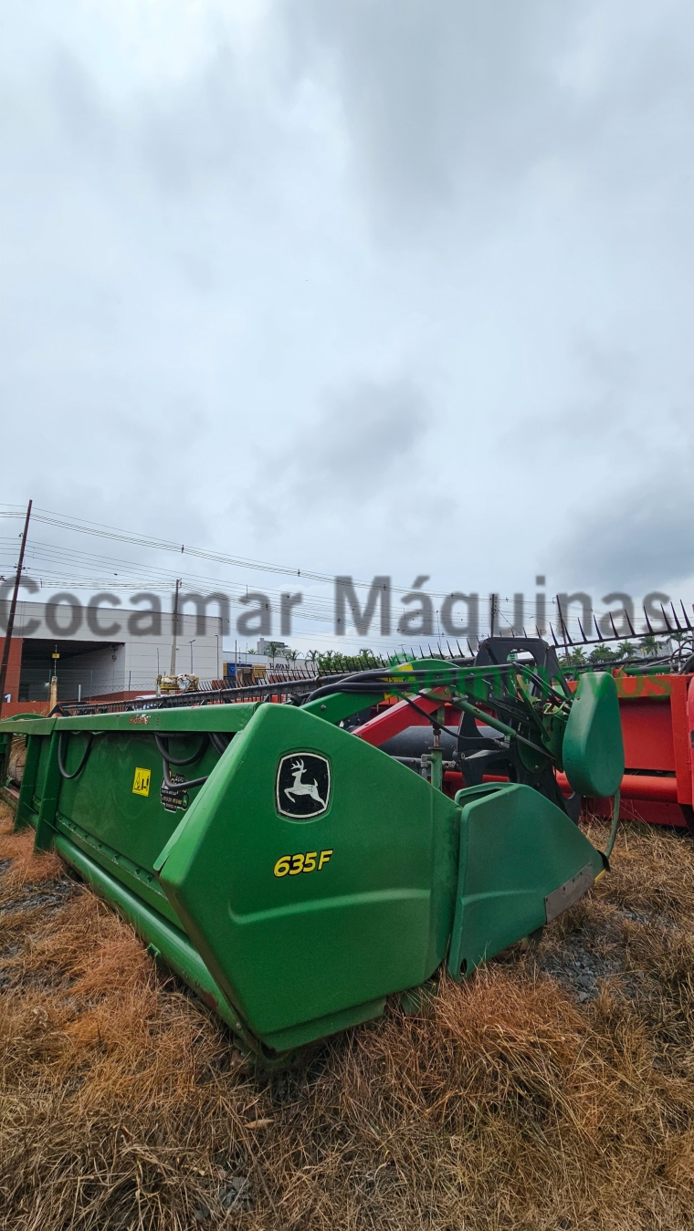 plataforma de corte john deere avulsa modelo 635f ano 2011