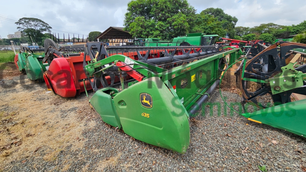 plataforma de corte john deere avulsa modelo 635f ano 20111