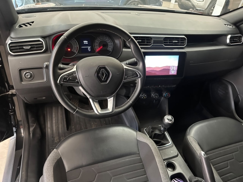 renault duster iconic 1.6/1.3 turbo cvt flex preto seminovo8