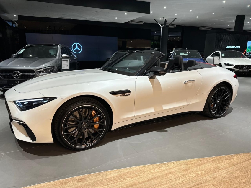 mercedes-benz sl 63 amg 4.0 v8 turbo phev s e performance 4matic+ speedshift hibrido 2p automatico 20254