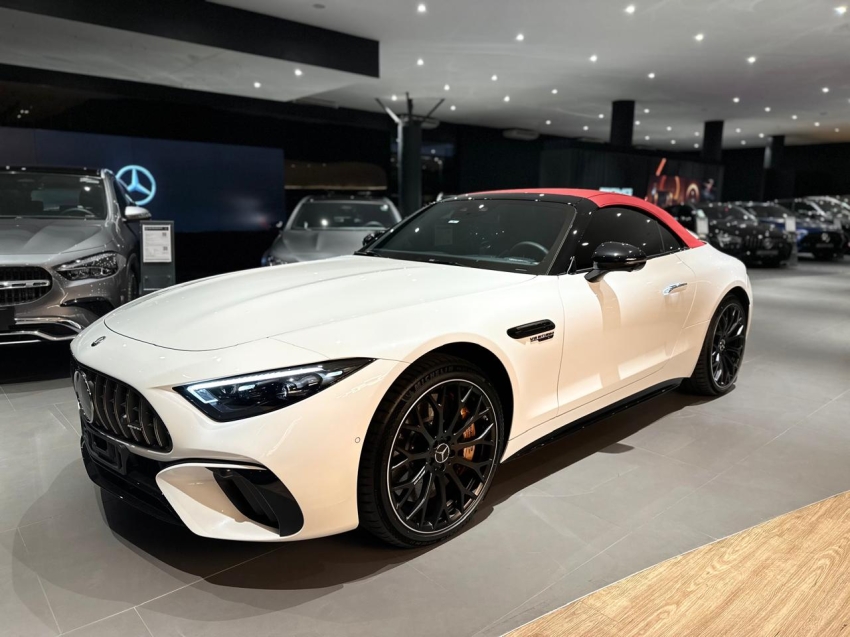 mercedes-benz sl 63 amg 4.0 v8 turbo phev s e performance 4matic+ speedshift hibrido 2p automatico 20251