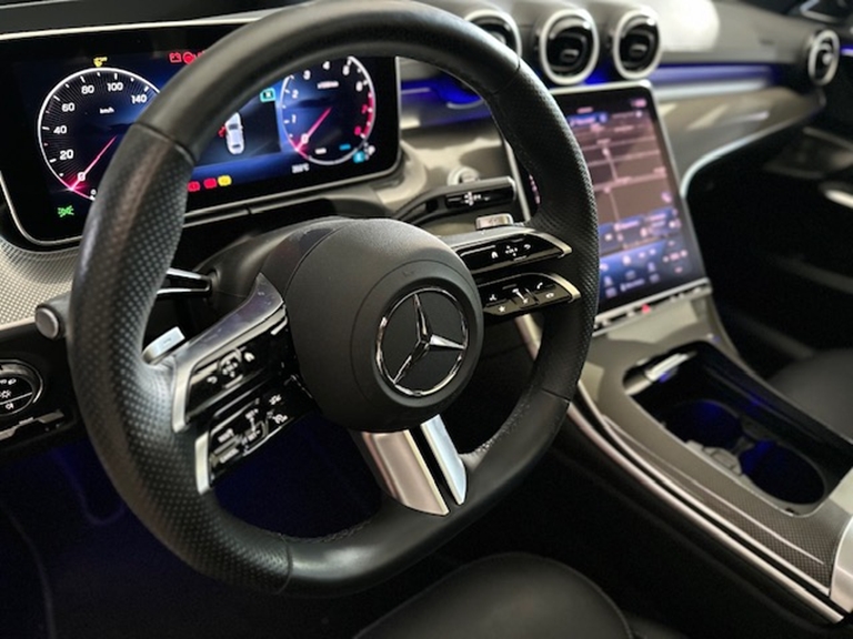 mercedes-benz c 300 2.0 eq boost hibrido amg line 9g-tronic 4p automatico 202410