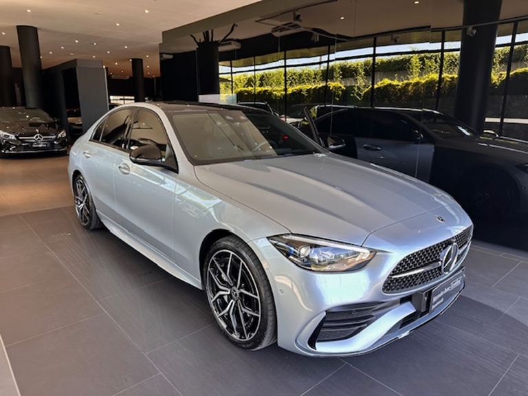 mercedes-benz c 300 2.0 eq boost hibrido amg line 9g-tronic 4p automatico 20241
