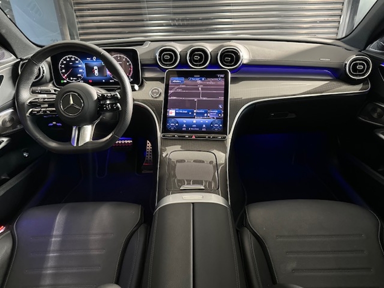 mercedes-benz c 300 2.0 eq boost hibrido amg line 9g-tronic 4p automatico 20247