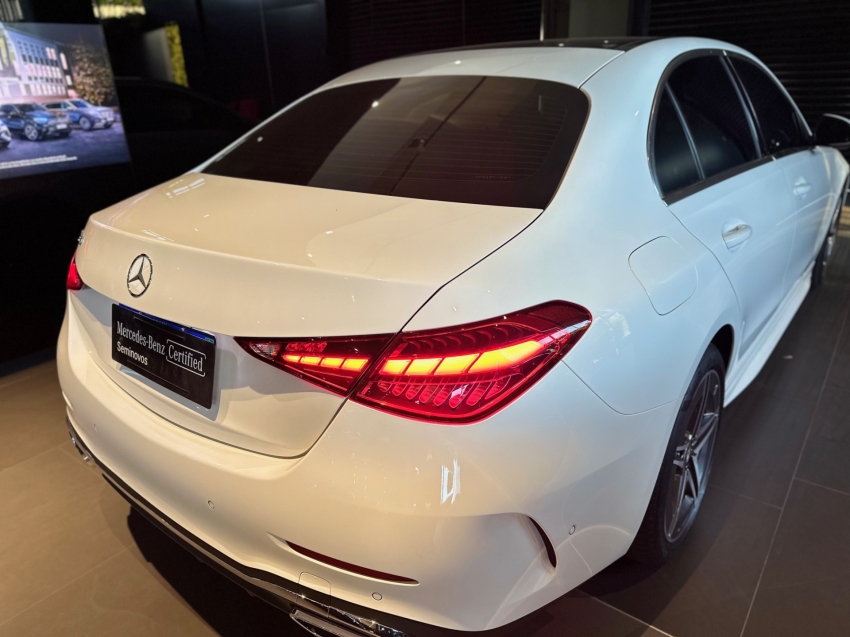 mercedes-benz c 200 1.5 eq boost hibrido amg line 9g-tronic 4p automatico 20235