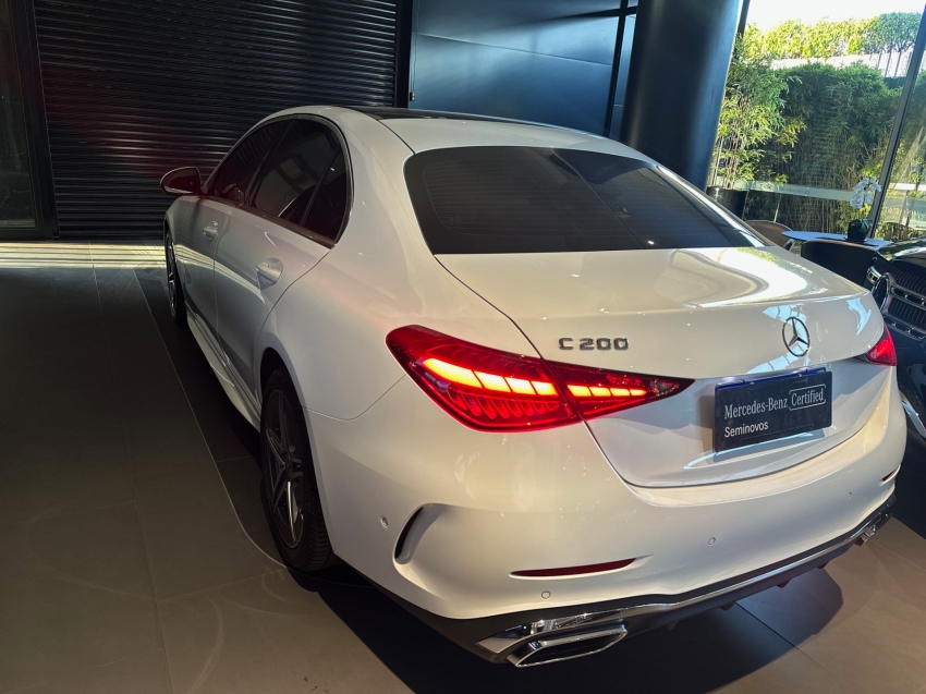 mercedes-benz c 200 1.5 eq boost hibrido amg line 9g-tronic 4p automatico 20233