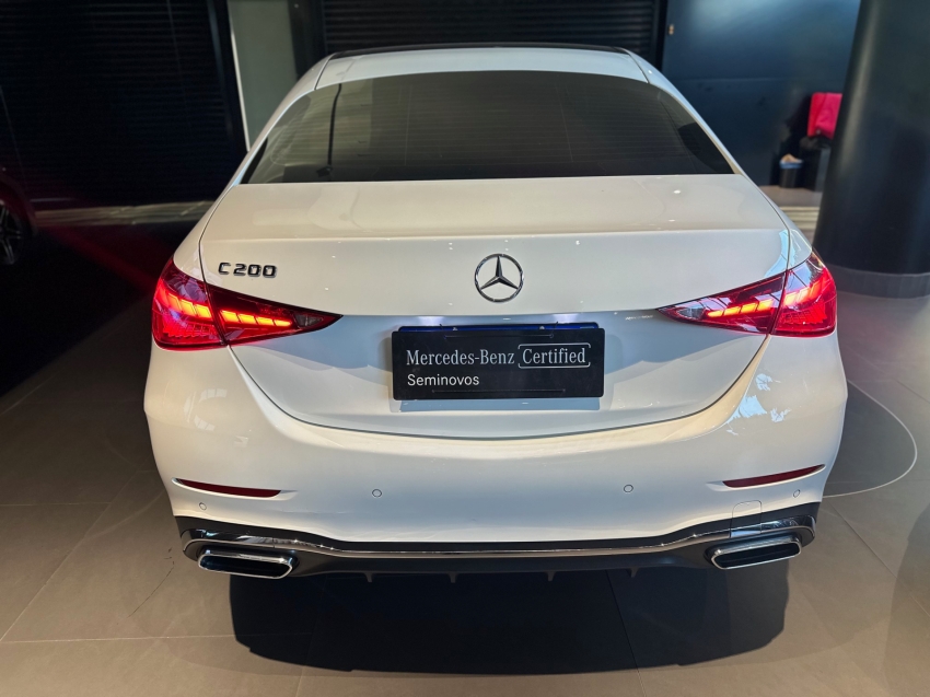 mercedes-benz c 200 1.5 eq boost hibrido amg line 9g-tronic 4p automatico 20234