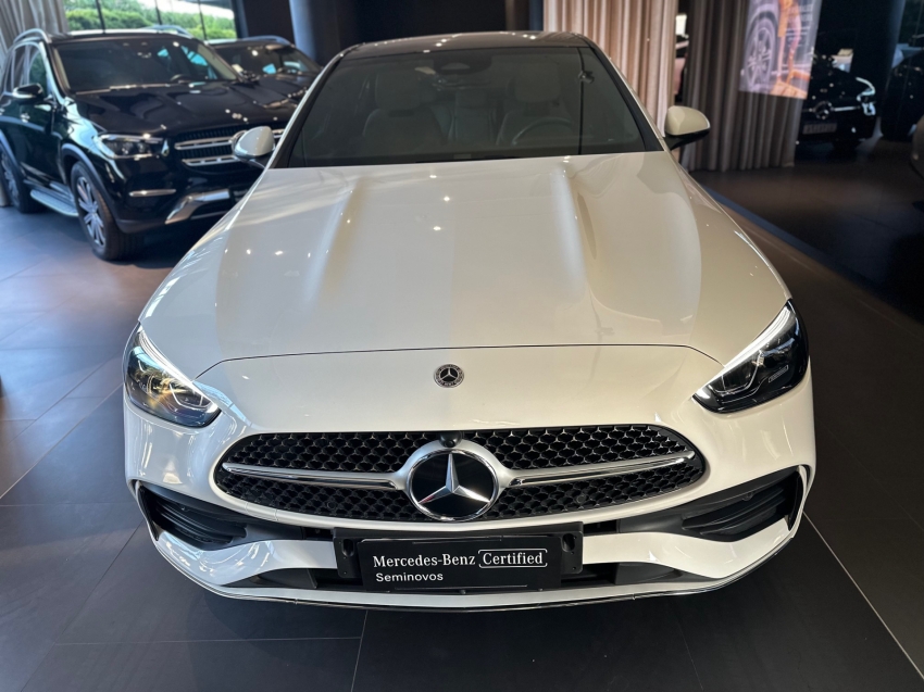 mercedes-benz c 200 1.5 eq boost hibrido amg line 9g-tronic 4p automatico 20232