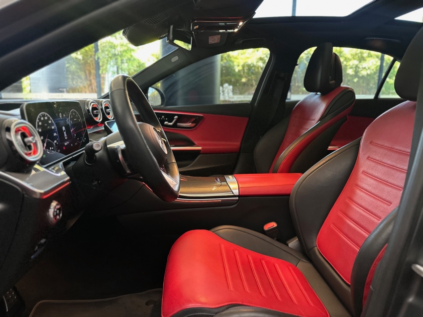 mercedes-benz c 300 2.0 eq boost hibrido amg line 9g-tronic 4p automatico 20237