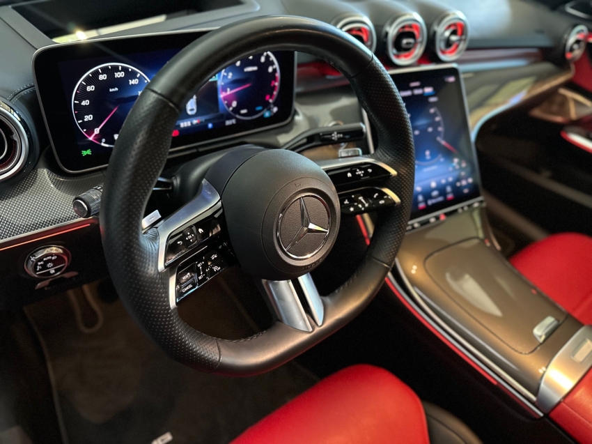 mercedes-benz c 300 2.0 eq boost hibrido amg line 9g-tronic 4p automatico 202311