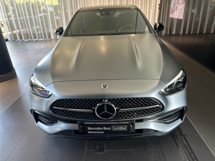 mercedes-benz c 300 2.0 eq boost hibrido amg line 9g-tronic 4p automatico 20231