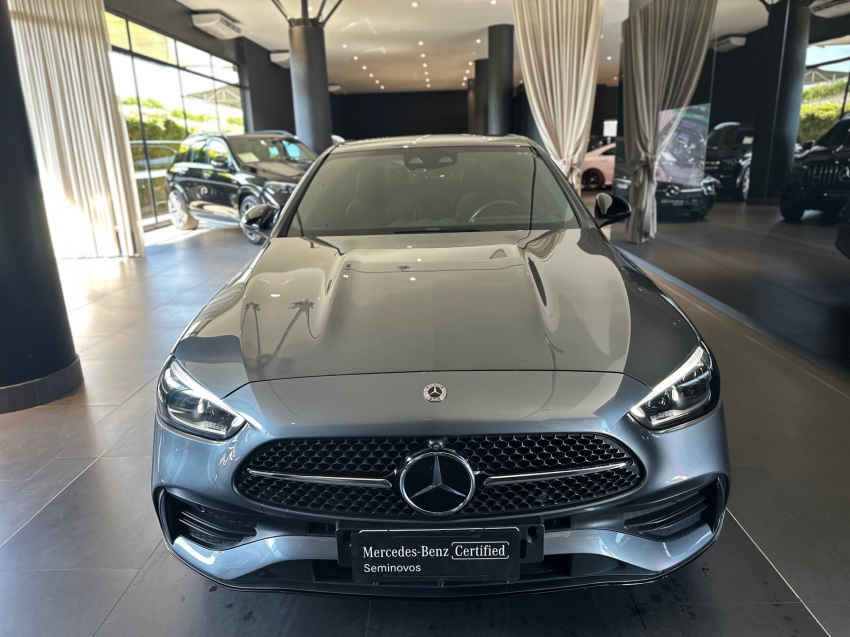 mercedes-benz c 300 2.0 eq boost hibrido amg line 9g-tronic 4p automatico 20241