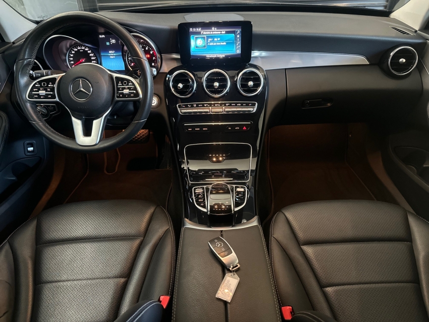 mercedes-benz c 180 1.6 cgi gasolina avantgarde 9g-tronic 4p automatico 20199