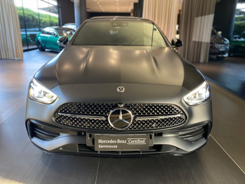 mercedes-benz c 300 2.0 eq boost hibrido amg line 9g-tronic 4p automatico 20241