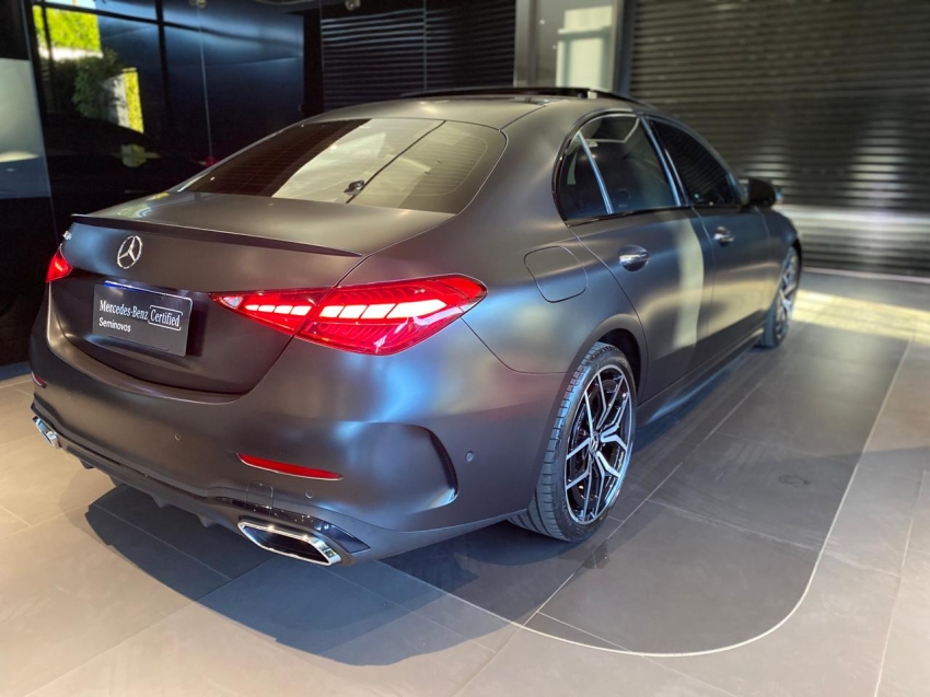 mercedes-benz c 300 2.0 eq boost hibrido amg line 9g-tronic 4p automatico 20243