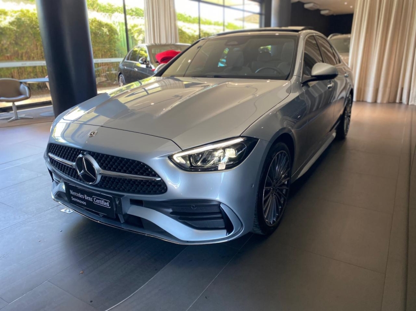 mercedes-benz c 200 1.5 eq boost hibrido amg line 9g-tronic 4p automatico 20251