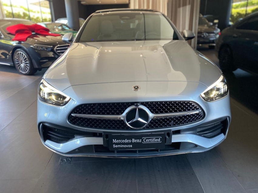 mercedes-benz c 200 1.5 eq boost hibrido amg line 9g-tronic 4p automatico 20252
