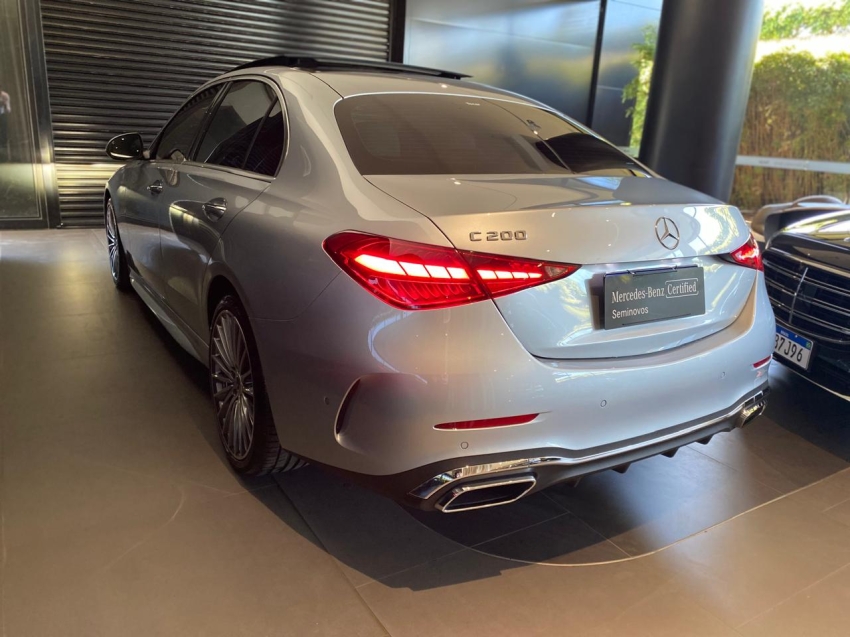 mercedes-benz c 200 1.5 eq boost hibrido amg line 9g-tronic 4p automatico 20255