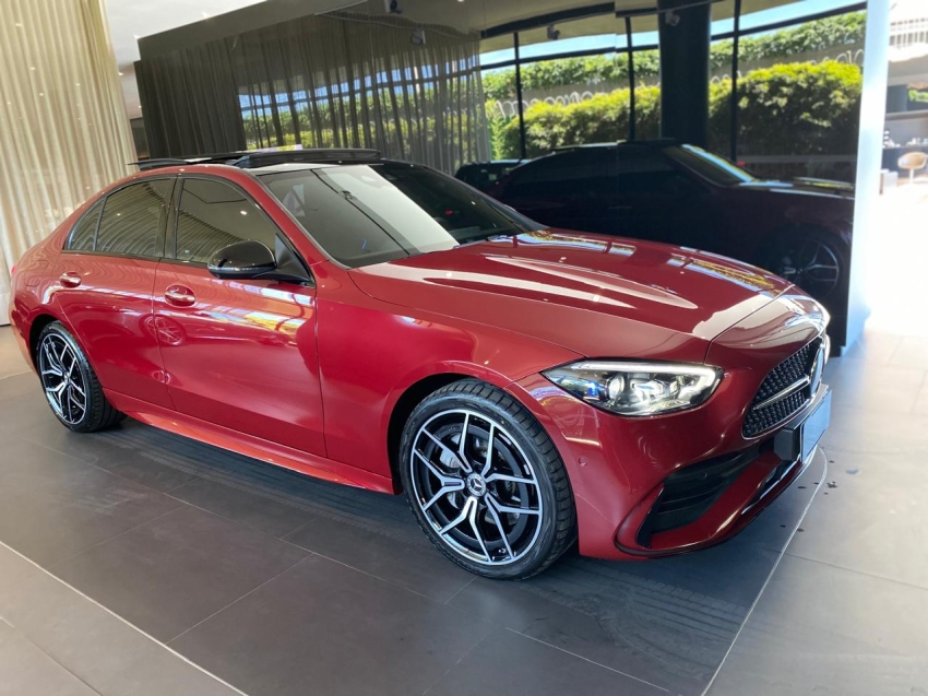 mercedes-benz c 300 2.0 eq boost hibrido amg line 9g-tronic 4p automatico 20246