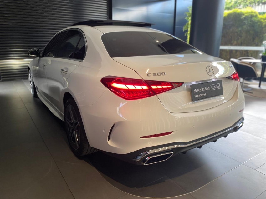 mercedes-benz c 200 1.5 eq boost hibrido amg line 9g-tronic 4p automatico 20243