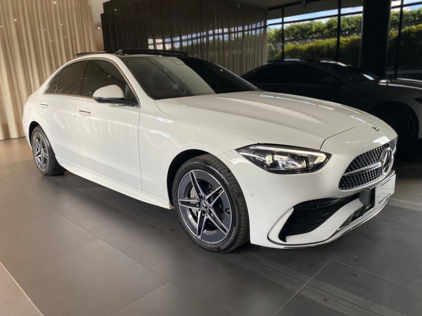 mercedes-benz c 200 1.5 eq boost hibrido amg line 9g-tronic 4p automatico 20240