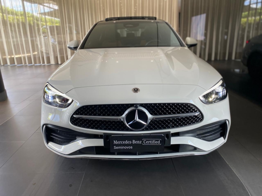 mercedes-benz c 200 1.5 eq boost hibrido amg line 9g-tronic 4p automatico 20242