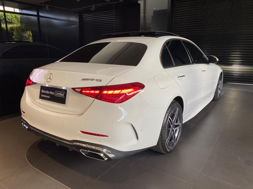 mercedes-benz c 200 1.5 eq boost hibrido amg line 9g-tronic 4p automatico 20244
