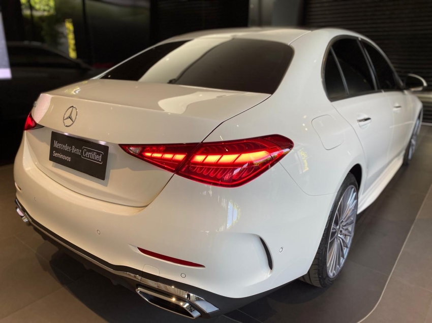 mercedes-benz c 200 1.5 eq boost hibrido amg line 9g-tronic 4p automatico 20257