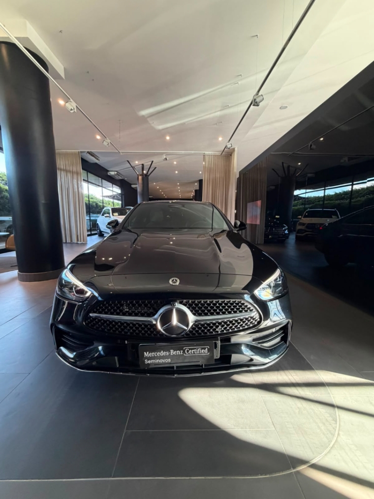 mercedes-benz c 200 1.5 eq boost hibrido amg line 9g-tronic 4p automatico 20241