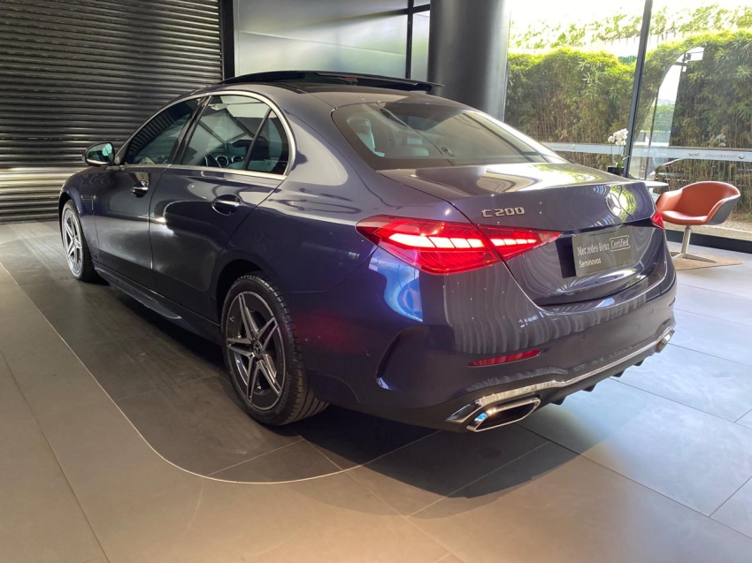 mercedes-benz c 200 1.5 eq boost hibrido amg line 9g-tronic 4p automatico 20245