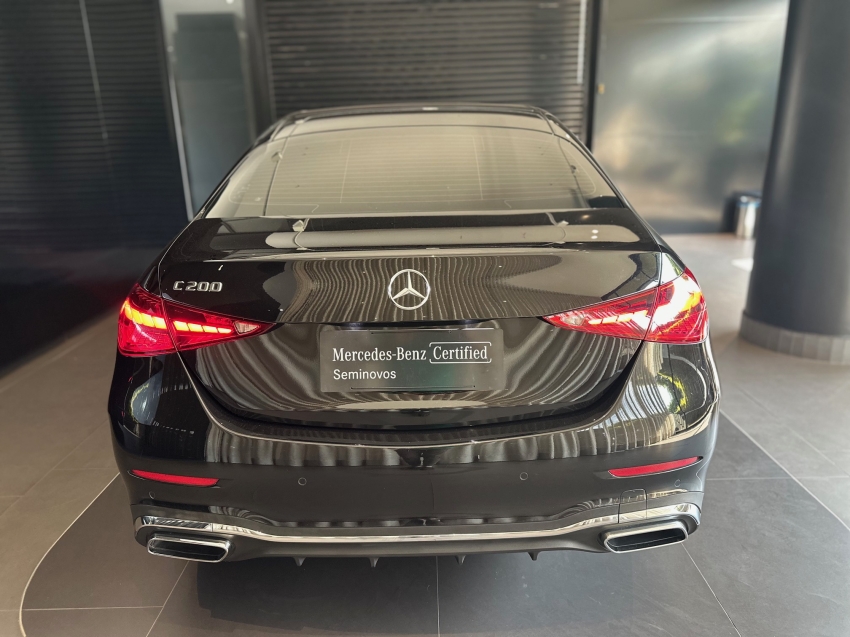 mercedes-benz c 200 1.5 eq boost hibrido amg line 9g-tronic 4p automatico 20244
