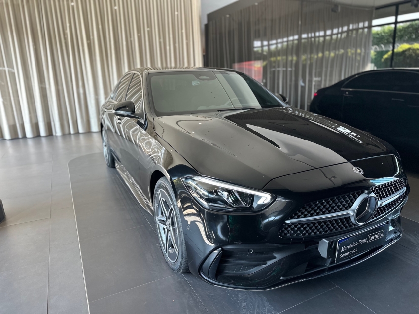 mercedes-benz c 200 1.5 eq boost hibrido amg line 9g-tronic 4p automatico 20241
