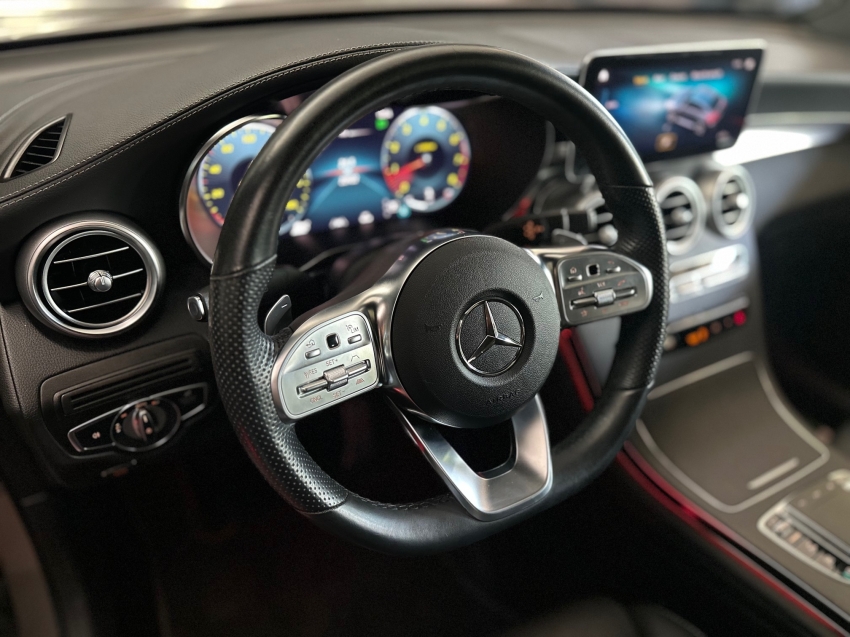 mercedes-benz glc 300 2.0 cgi gasolina coupe amg line 4matic 9g-tronic 4p automatico 20238