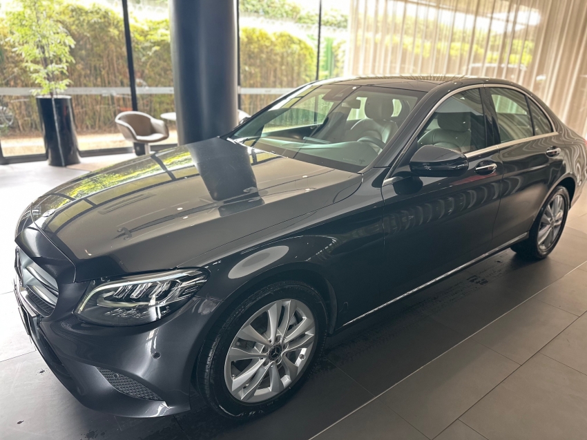 mercedes-benz c 200 1.5 eq boost hibrido 9g-tronic 4p automatico 20203