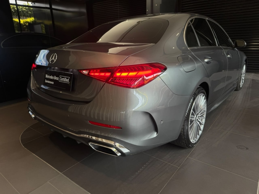 mercedes-benz c 200 1.5 eq boost hibrido amg line 9g-tronic 4p automatico 20254