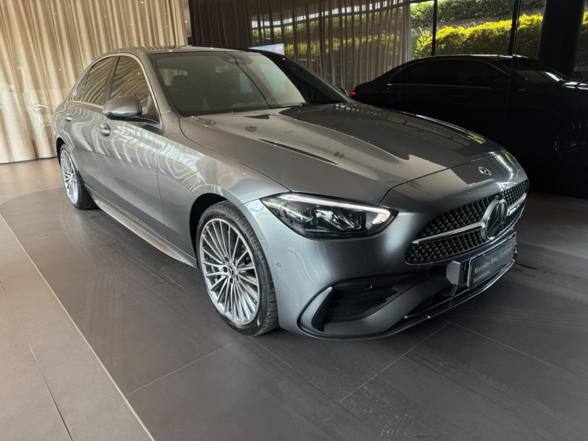 mercedes-benz c 200 1.5 eq boost hibrido amg line 9g-tronic 4p automatico 20250