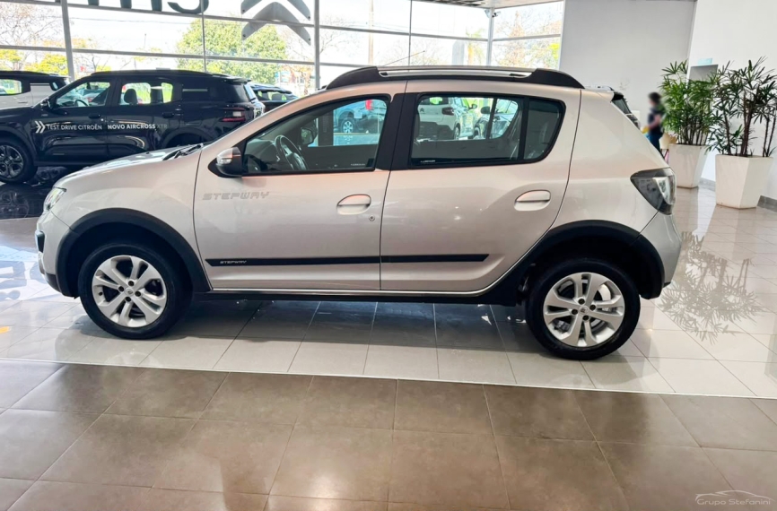 renault sandero 1.6 16v sce flex stepway manual 4p automatico 20189