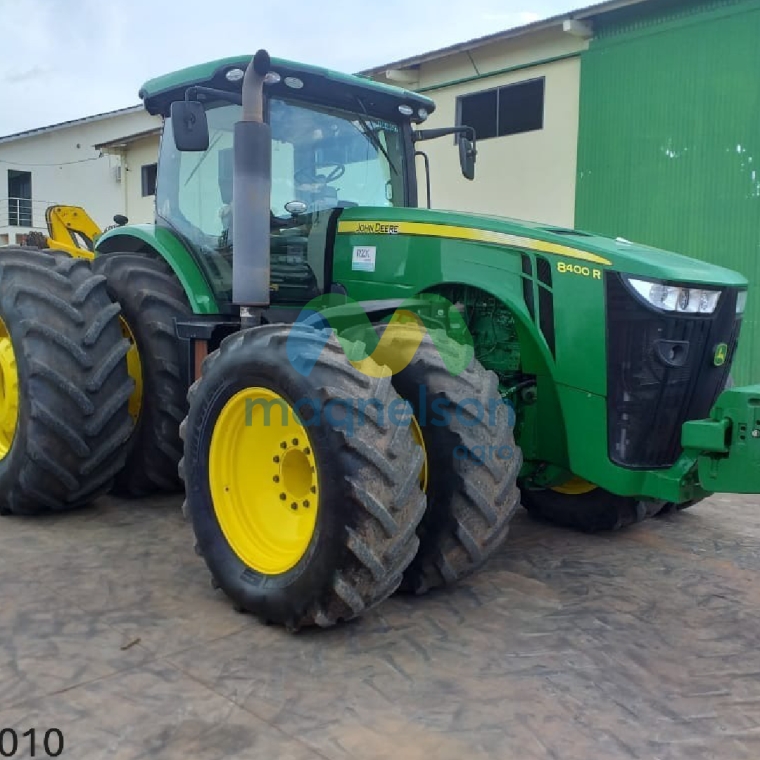 john deere trator 8400r  2022 hibrido 2p semiautomatico