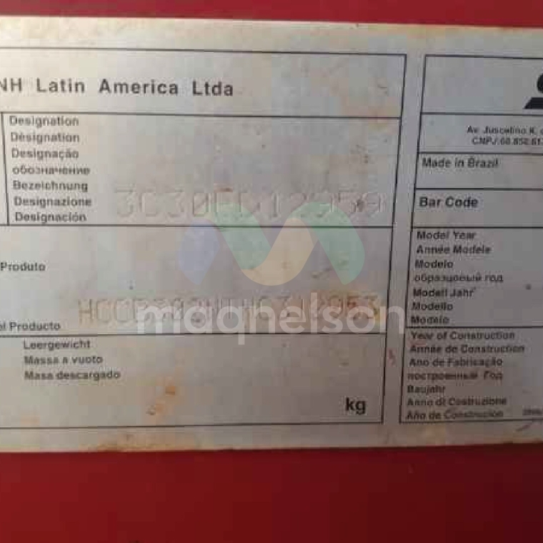 case colheitadeira 2688 2011 hibrido 1p semiautomatico