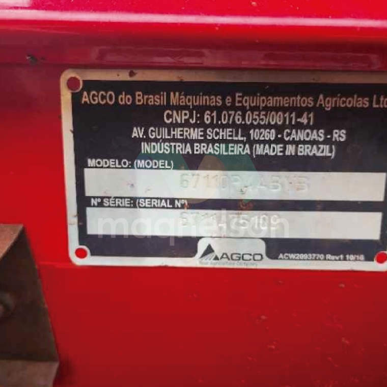 massey ferguson trator 6711 2017 hibrido 1p semiautomatico