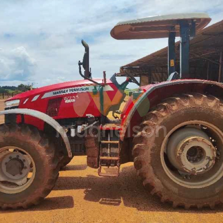 massey ferguson trator 6711 2017 hibrido 1p semiautomatico