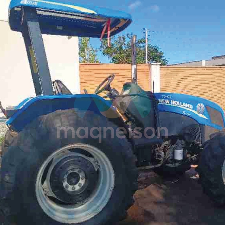 new holland trator tl75 2017 hibrido 1p semiautomatico